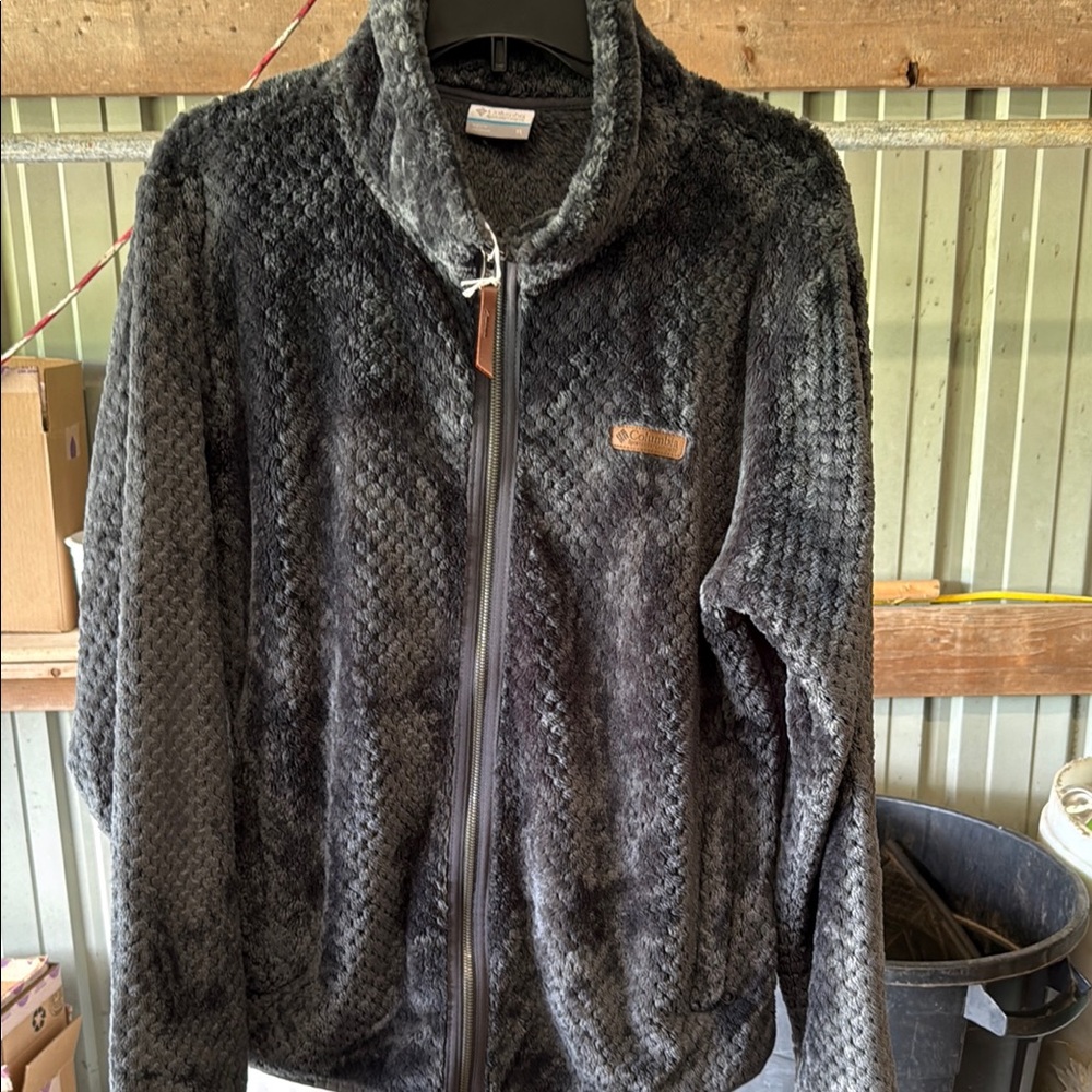 Women’s Gray Fleece Jacket